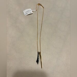NWT‎ Alexis Bittar Gold and Black NECKLACE